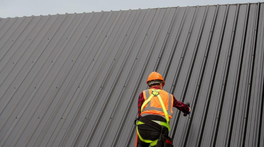 Professional metal roof installation services in Dexter, MI
