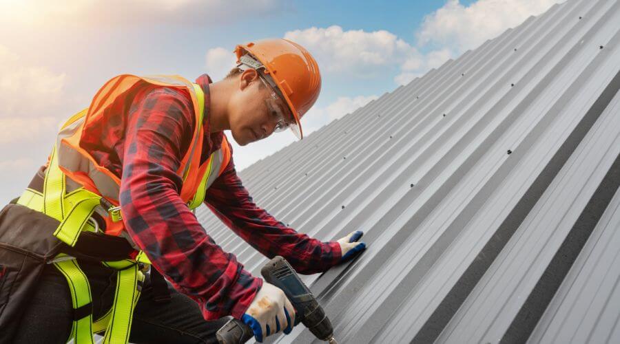 Professional metal roof installation in Dexter, MI